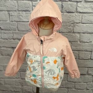 The north face infant  6-12 months rain jacket